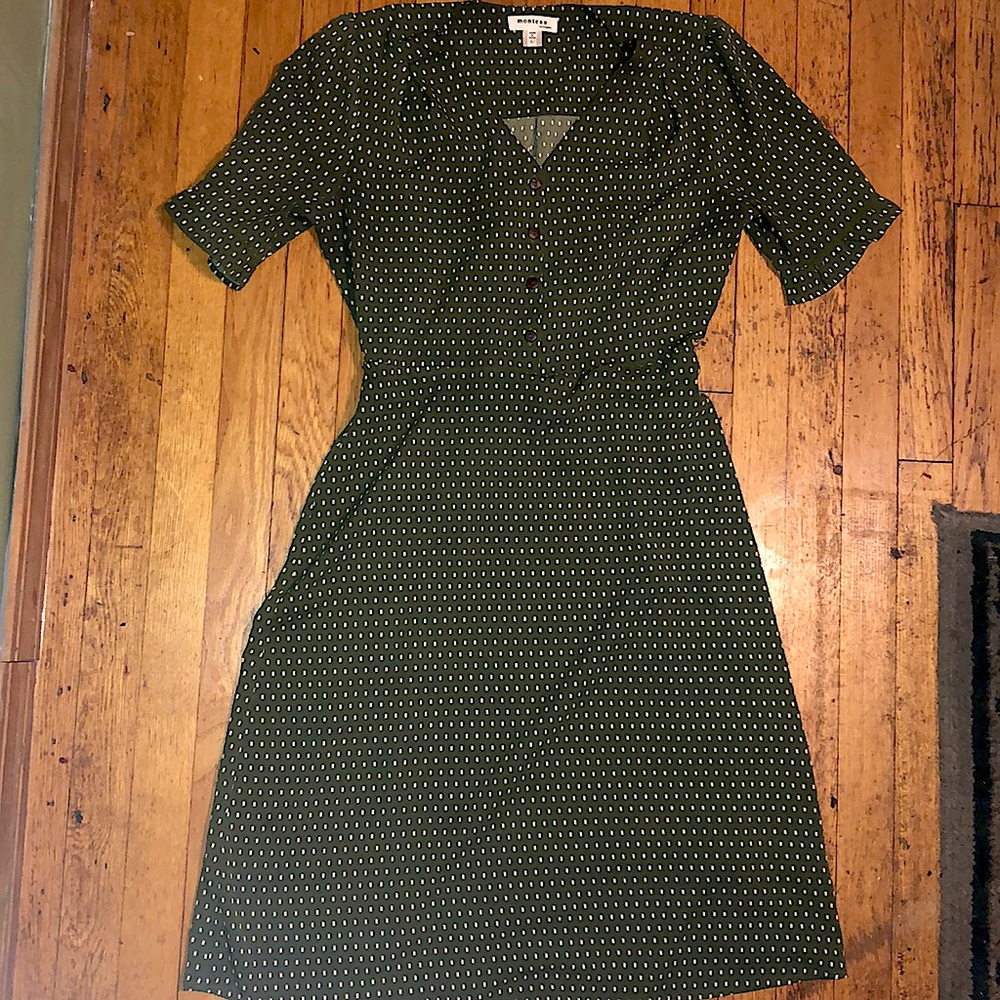Women’s dark green dress